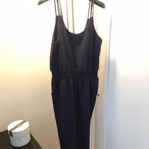 Navy blue jumpsuit - XS